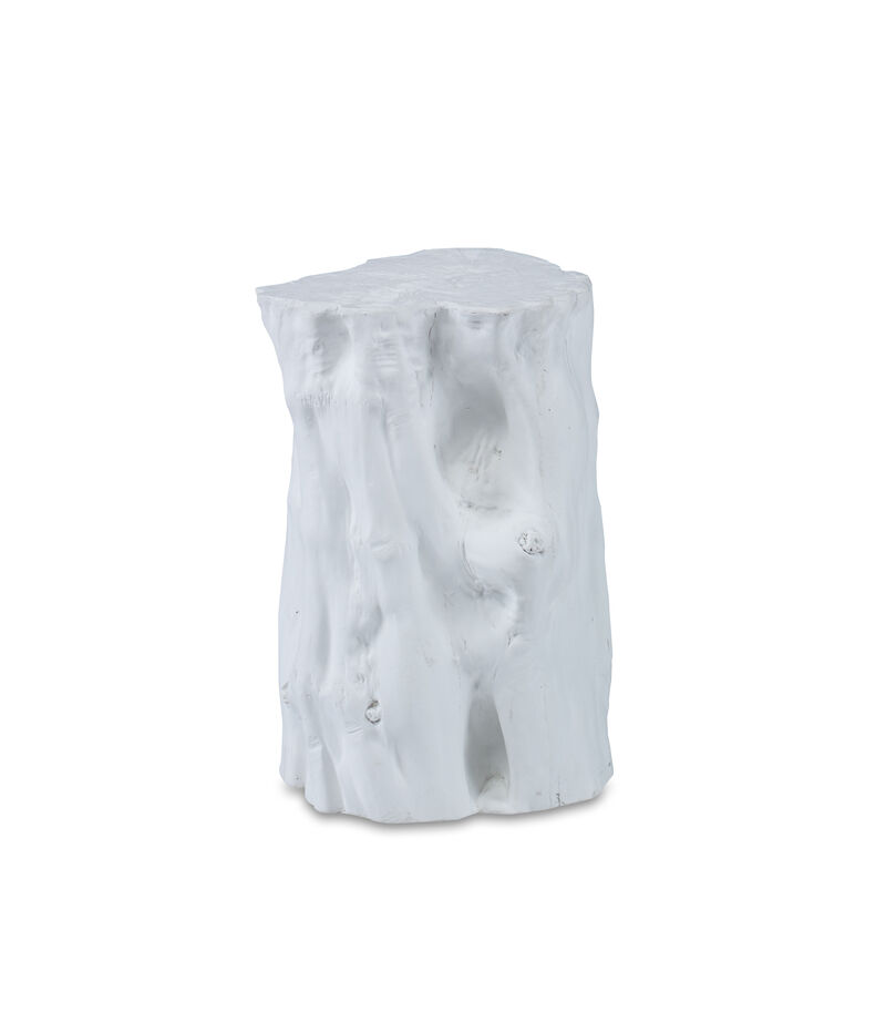 Outdoor Side Table (White)
