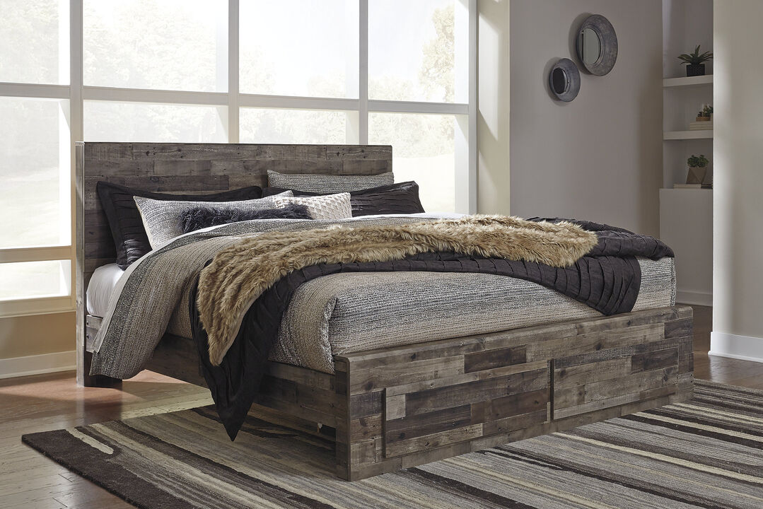 Derekson King Panel Bed