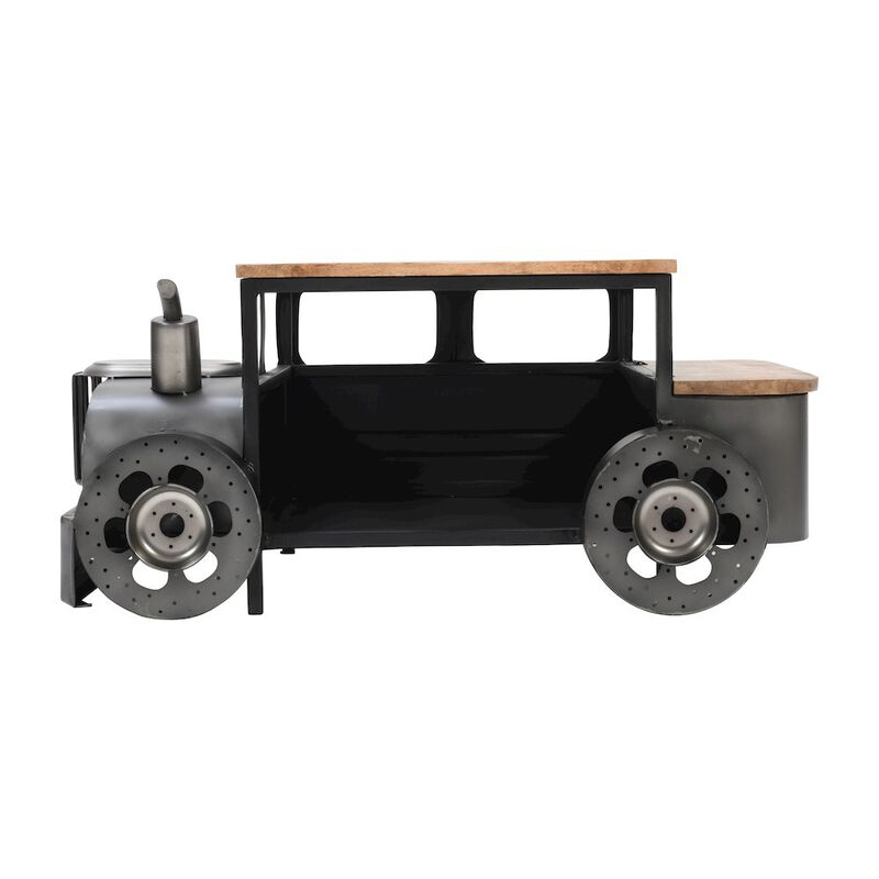 Jofran Glory Days Roadie 41 Vintage Truck Solid Wood and Metal Unique Coffee Table