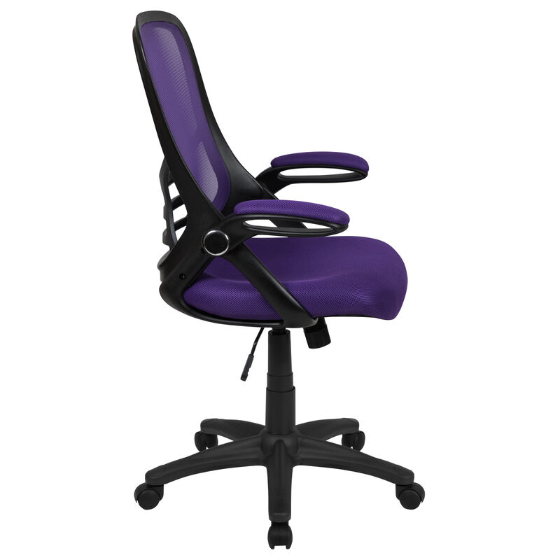 Porter High Back   Mesh Ergonomic Swivel Office Chair with Frame and Flip-up Arms