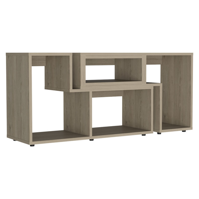 Extendable Tv Stand Houston, Living Room, Light Pine