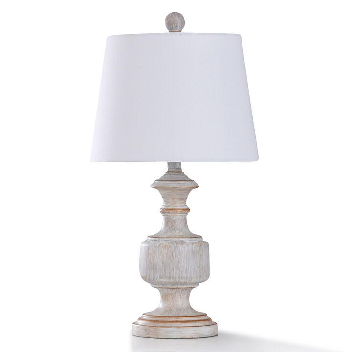 Painted Malta Cream Table Lamp (Set of 2)