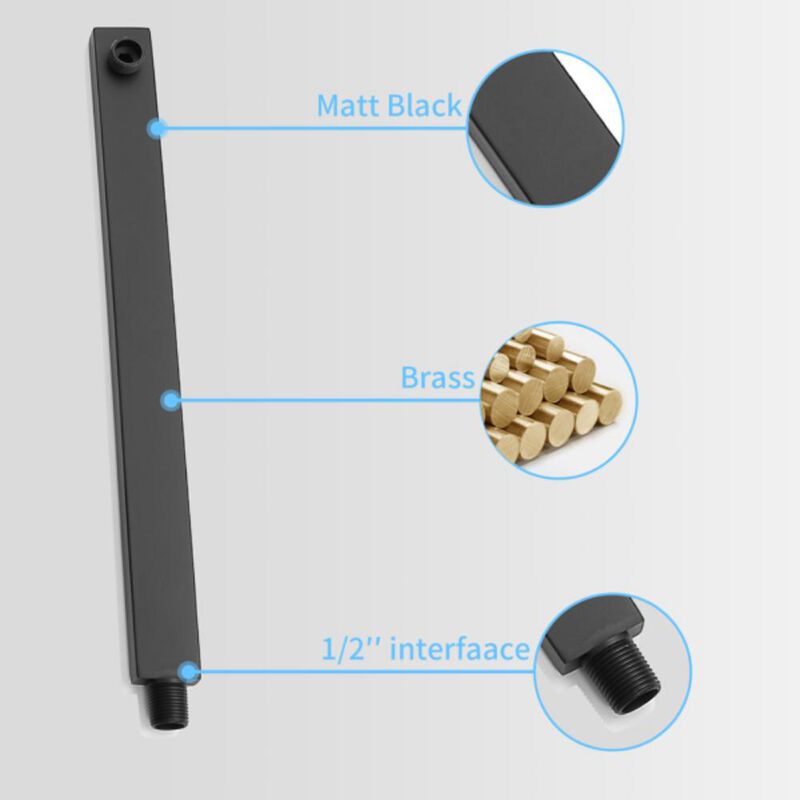 Shower System Combo Set Modern Shower Faucet with Adjustable Features for a Luxurious Bathing Experience