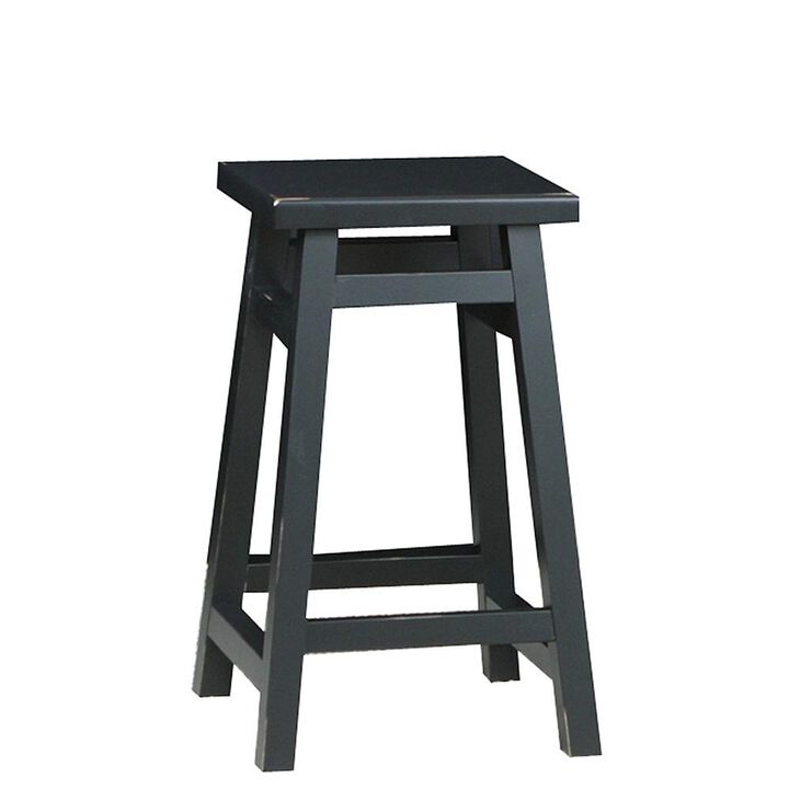 Carolina Living Tavern Pub Counter Stool - Antique Black
