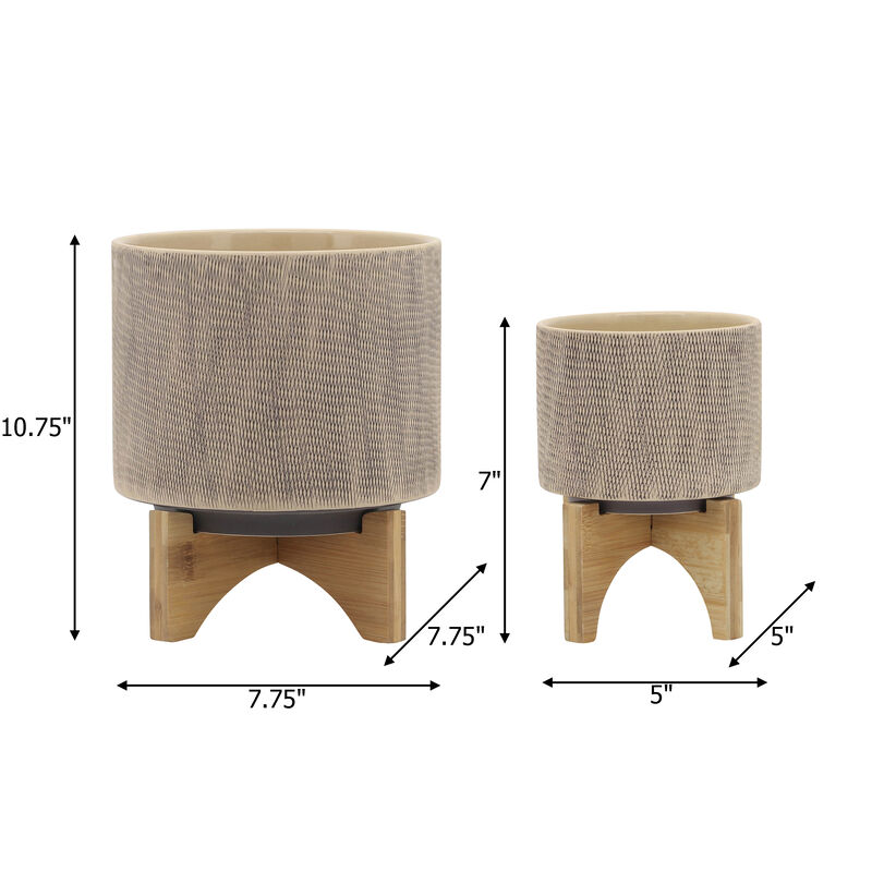 Mesh Planter with Stand