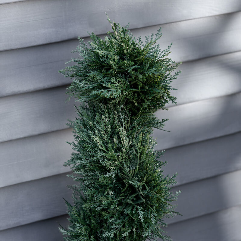 Indoor Fake Cedar Plant feat. High-Quality Detailed Look & Ready-to-Use Packing