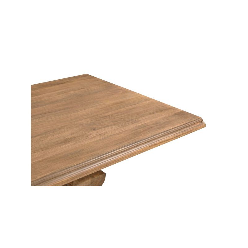 Taran Designs Adrien 96 Solid Wood Double Pedestal Dining Table