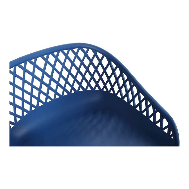 Moe’s Piazza Outdoor Barstool Blue - Set Of Two
