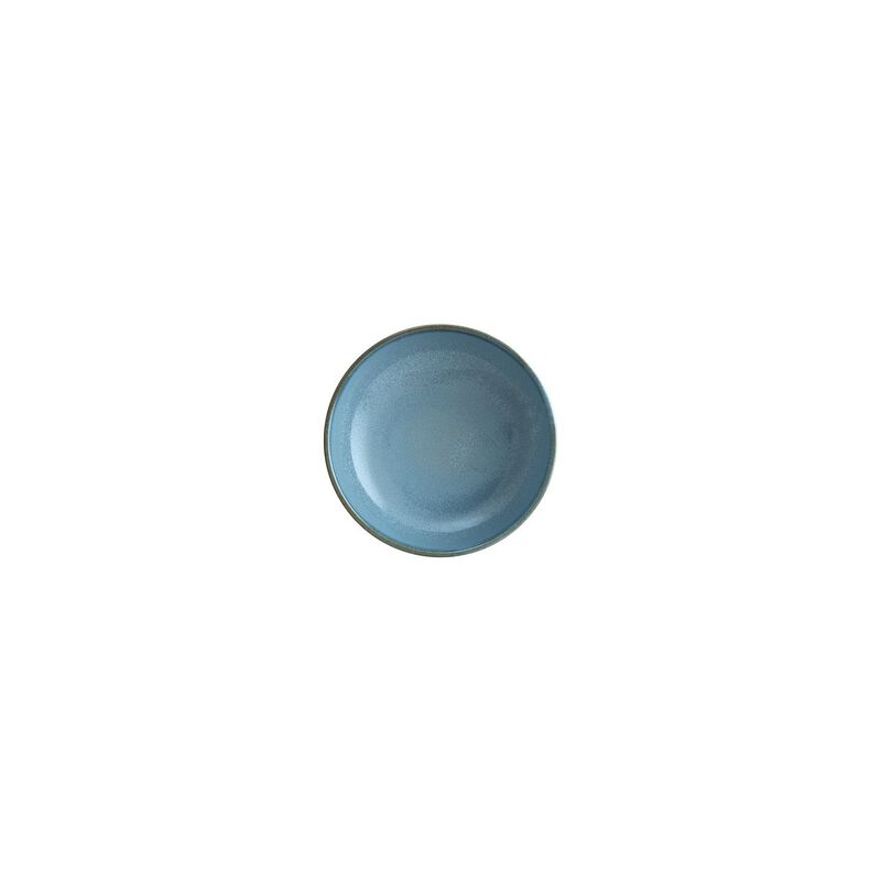 Sky dia.5.5" h:2" 15 oz. Round Blue Porcelain Bowl (Set of 4)
