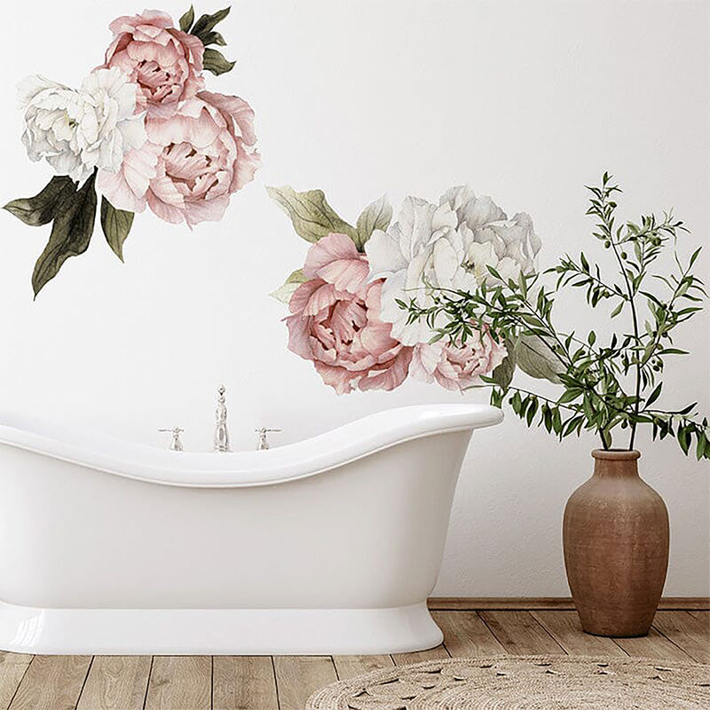 Blushing Peony Wall Decals