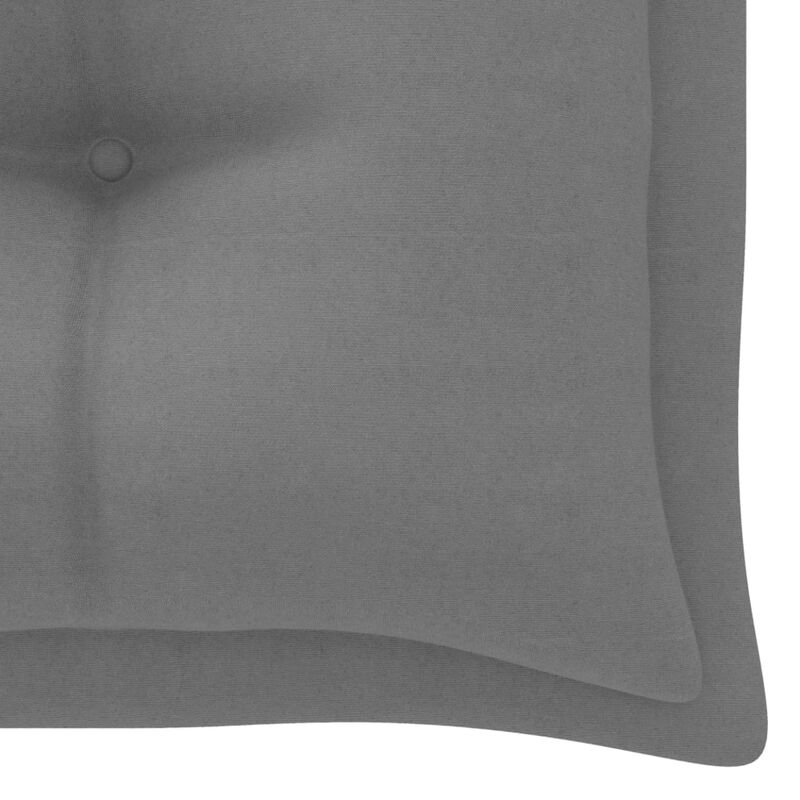 vidaXL Cushion for Swing Chair Gray 78.7" Fabric