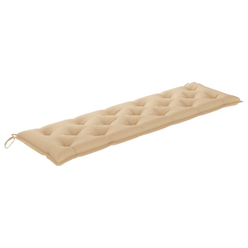 vidaXL Garden Bench Cushion Beige 70.9"x19.7"x2.8" Fabric