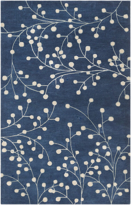 Athena ATH-5053 10' x 14' Blue Rug