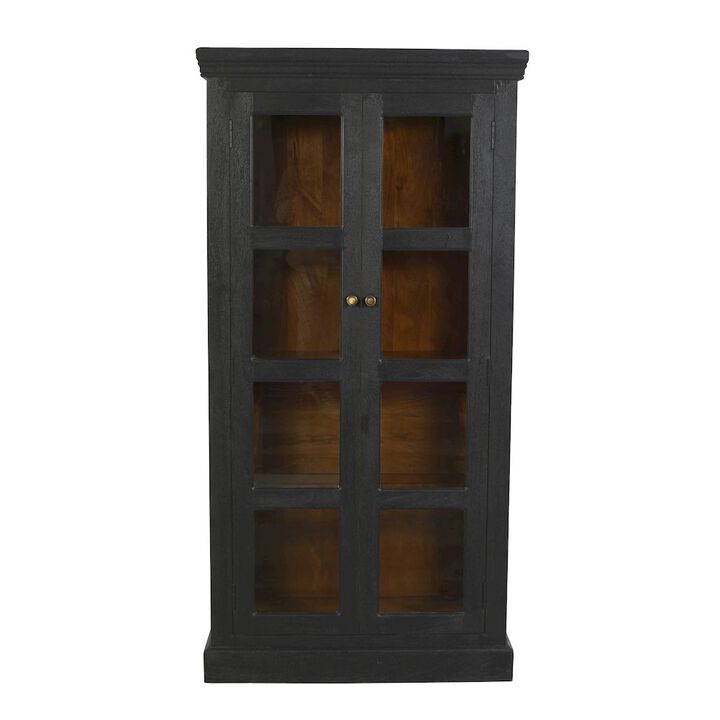 Alex Hamilton Peachtree 2-Door Mango Wood Cabinet