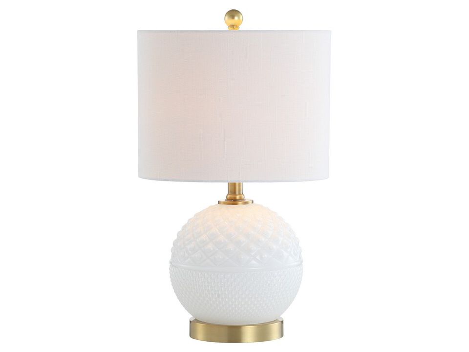 Julienne Glass/Metal LED Table Lamp