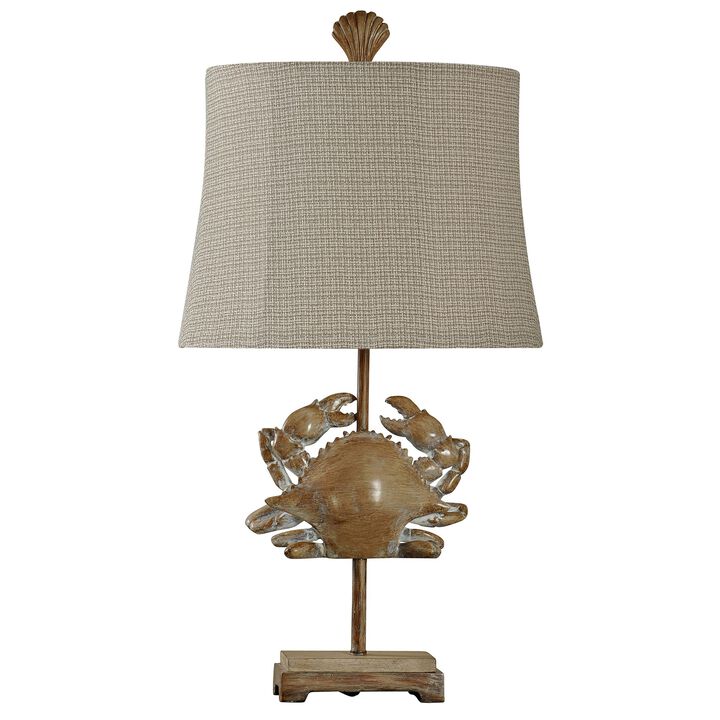 Crab Fossil Table Lamp (Set of 2)