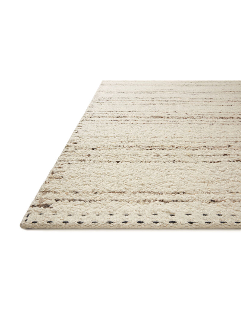 Roman ROM02 Ivory/Pebble 4' x 6' Rug