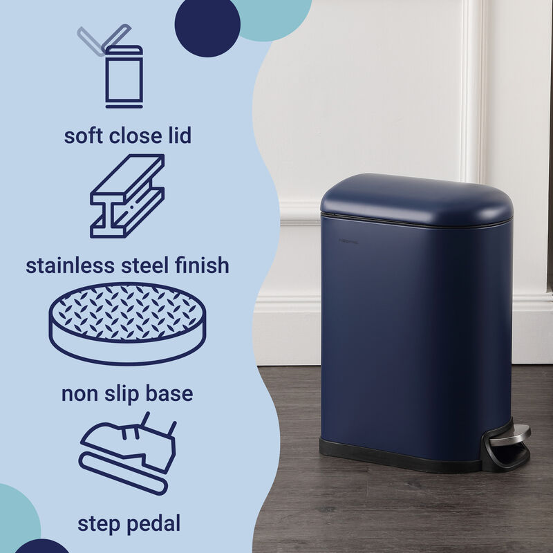 Roland Mini Step-Open Trash Can