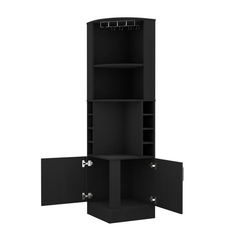 Seattle Corner  Bar Cabinet