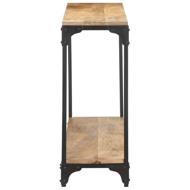 vidaXL Console Table 43.3"x11.8"x29.5" Solid Mango Wood