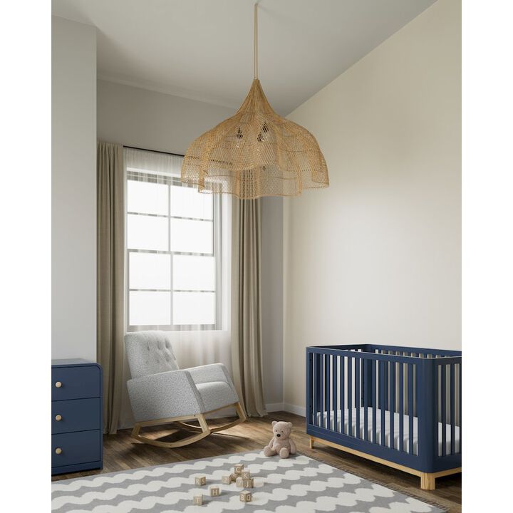 Storkcraft Northern Lights Nursery Rocker - Natural/Salt and Pepper Boucle