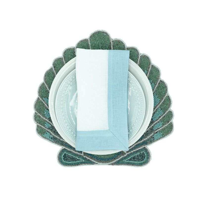 Mint Linen Napkins, Set of 4