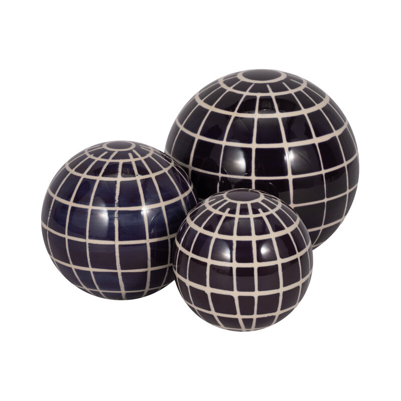 Checkered Orbs set