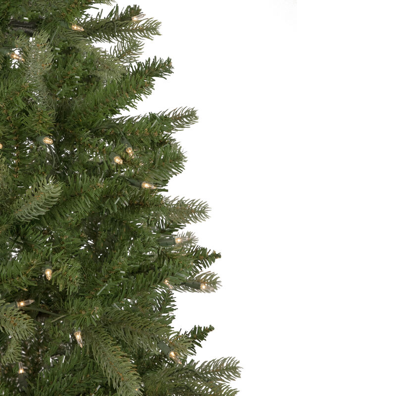 7.5' Pre-Lit Wicklow Noble Fir Artificial Christmas Tree  Clear Lights