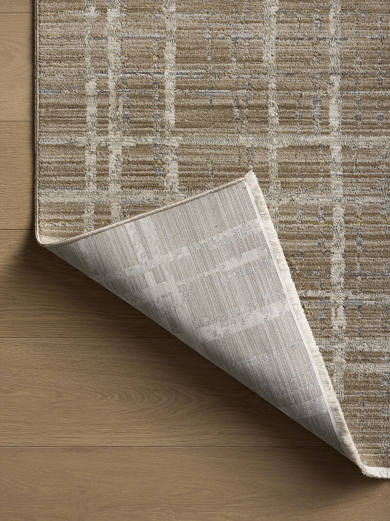 Wade WAE-05 Brown / Stone 7''10" x 10' Rug by Loloi II