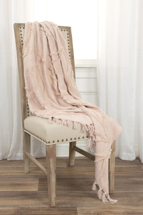 Blush 50" x 60" Throw Blanket