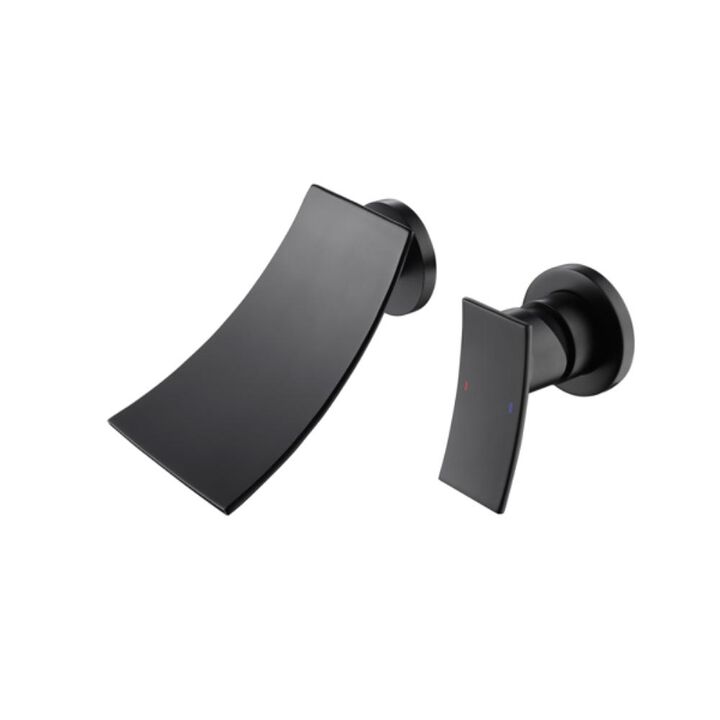 Wall Mounted Bathroom Waterfall Faucet Modern & Elegant Design