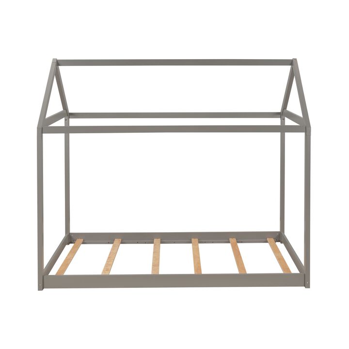 Merax Twin Size Wooden House Bed