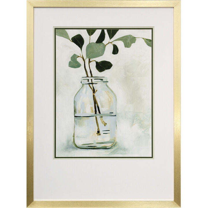 Eucalyptus Branch II Framed Print
