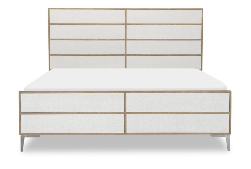 Raffia Panel Bed