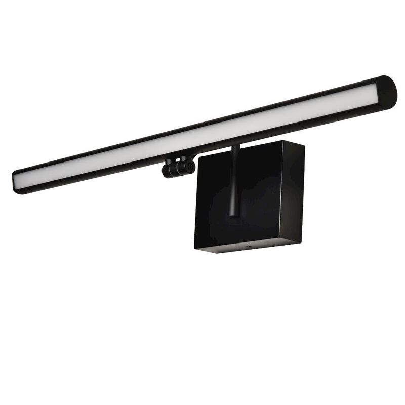 VONN Lighting Integrated LED Bathroom Wall Lighting Fixture in Black