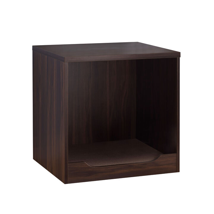 End Table Pet Cove Dark Walnut