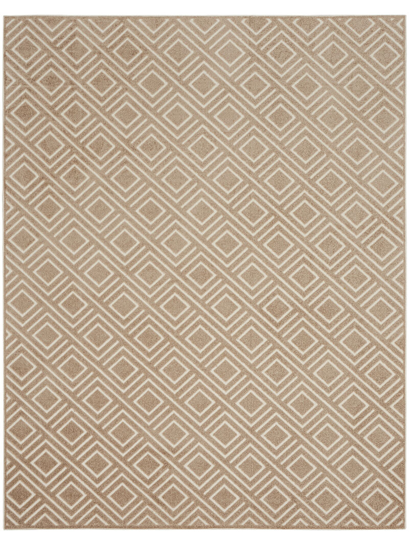 Care Free CAF03 Brown 9'2" x 12' Rug
