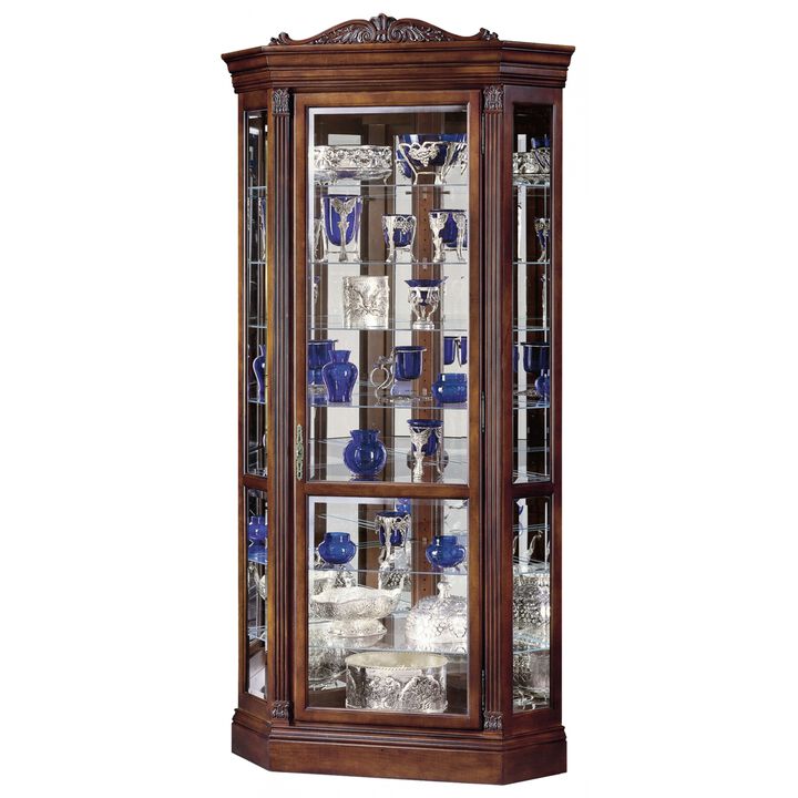 680290 Embassy II Corner Curio Cabinet