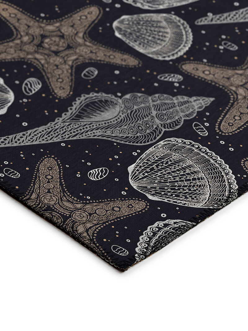 Seabreeze SZ4 Black 3' x 5' Rug