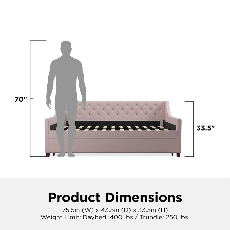 Her Majesty Daybed and Trundle
