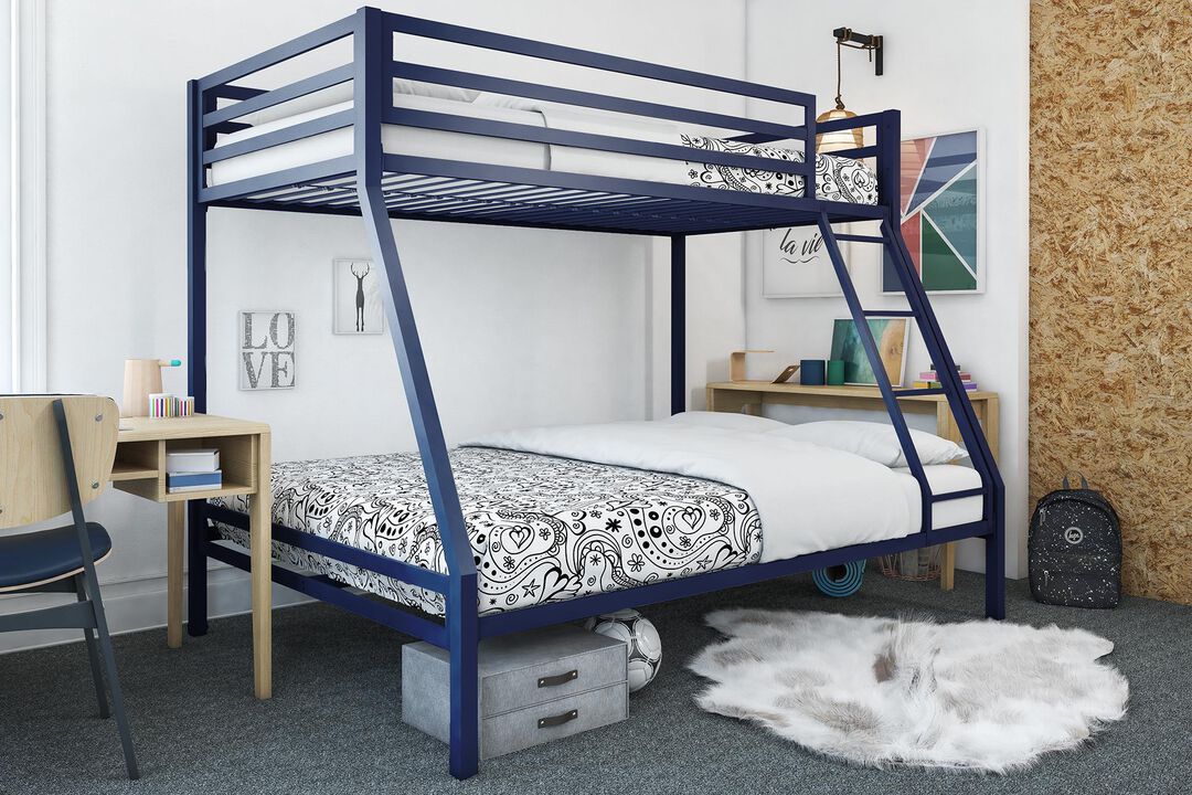 DHP Mainstays Premium Twin over Full Metal Bunk Bed