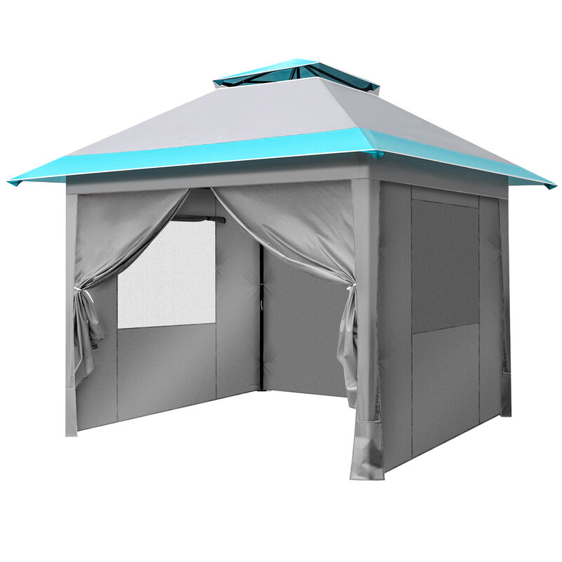 Portable Outdoor Pop-Up Canopy for Beach or Backyard Use