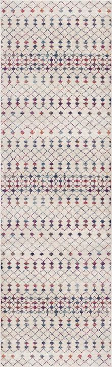 Savannah Modern Boho Beige Blue Indoor Area Rug