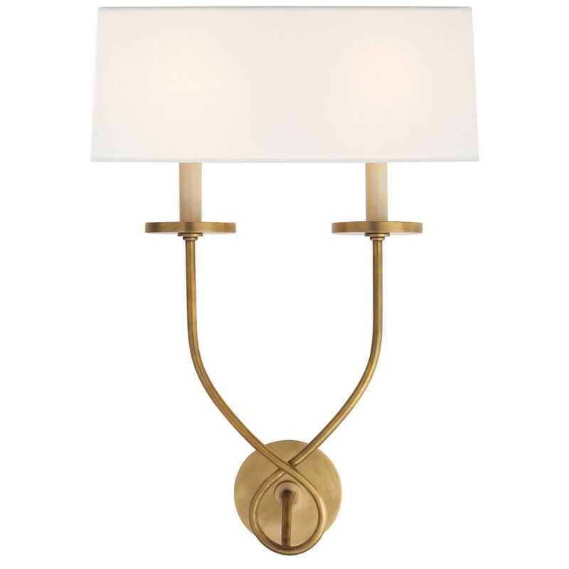 Symmetric Twist Single Sconce