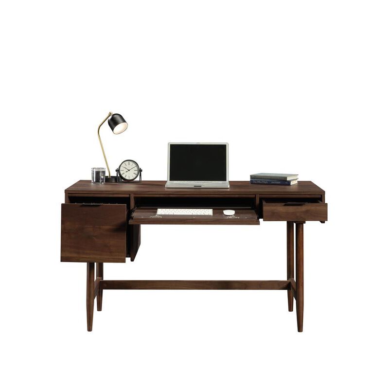 Sauder Clifford Place Desk in Grand Walnut
