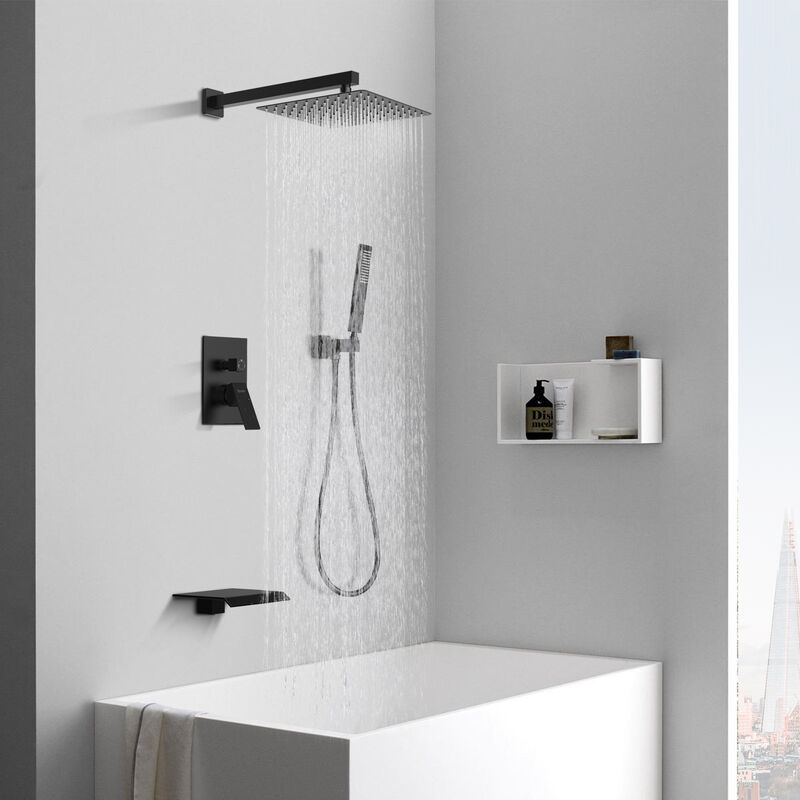 Shower Faucet Set Modern and Stylish Bathroom Shower System for a Refreshing Experience