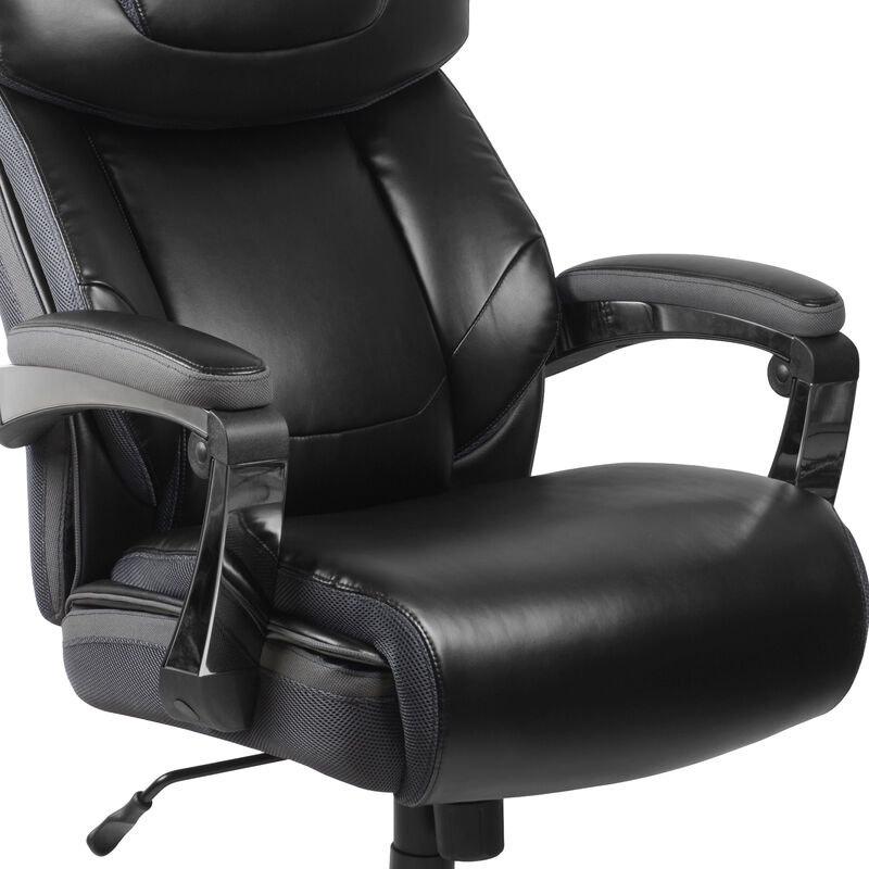 Brown 500LB High Back Chair