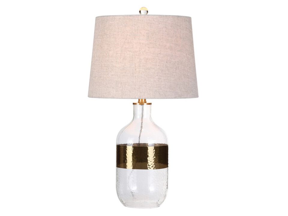 Stevens Glass LED Table Lamp