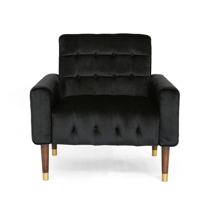 Merax Modern Arm Chair with Tufted Back