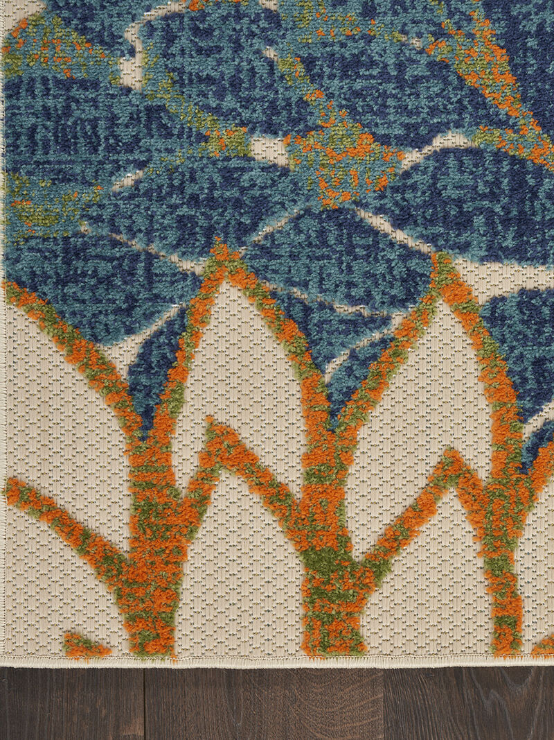 Aloha ALH05 Blue/Green 6' x 9' Rug